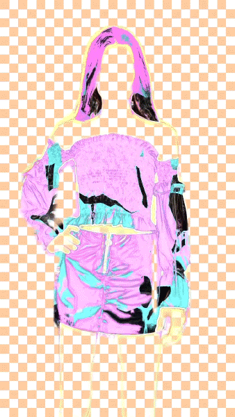 Pink Universe I, Augmented Reality work availible on Instagram, 2020