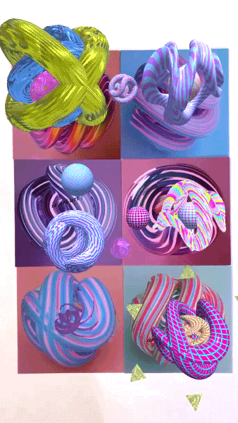 CandyVerse, Meta Spark AR, Target tracking