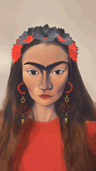 Frida Kahlo, Lens Studio, Gen AI suit