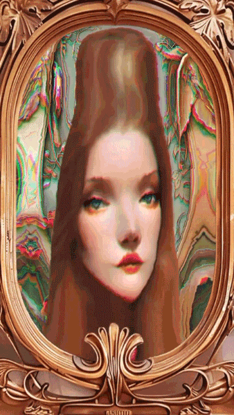 Vintage Mirror, Lens Studio