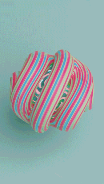 CandyVerse, Blender, 3D Render
